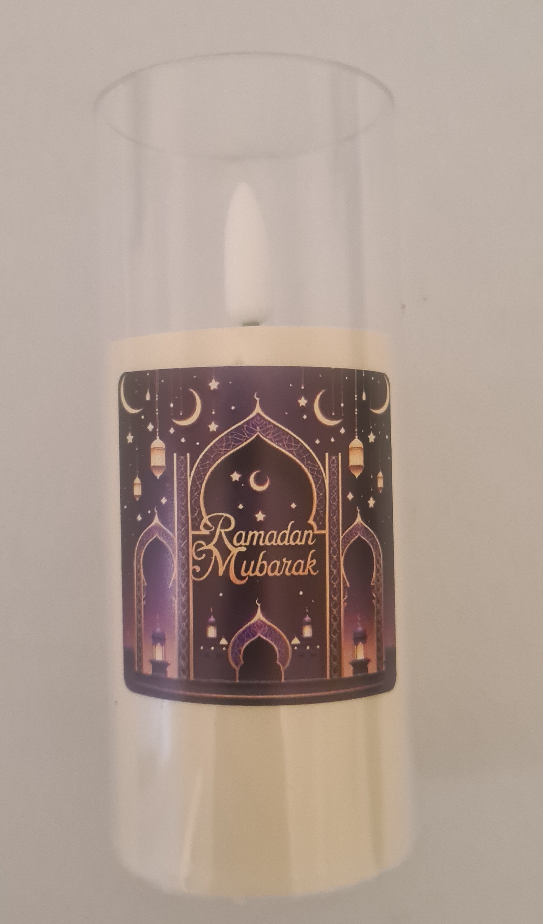 Ramadan LED Kerze Sticker