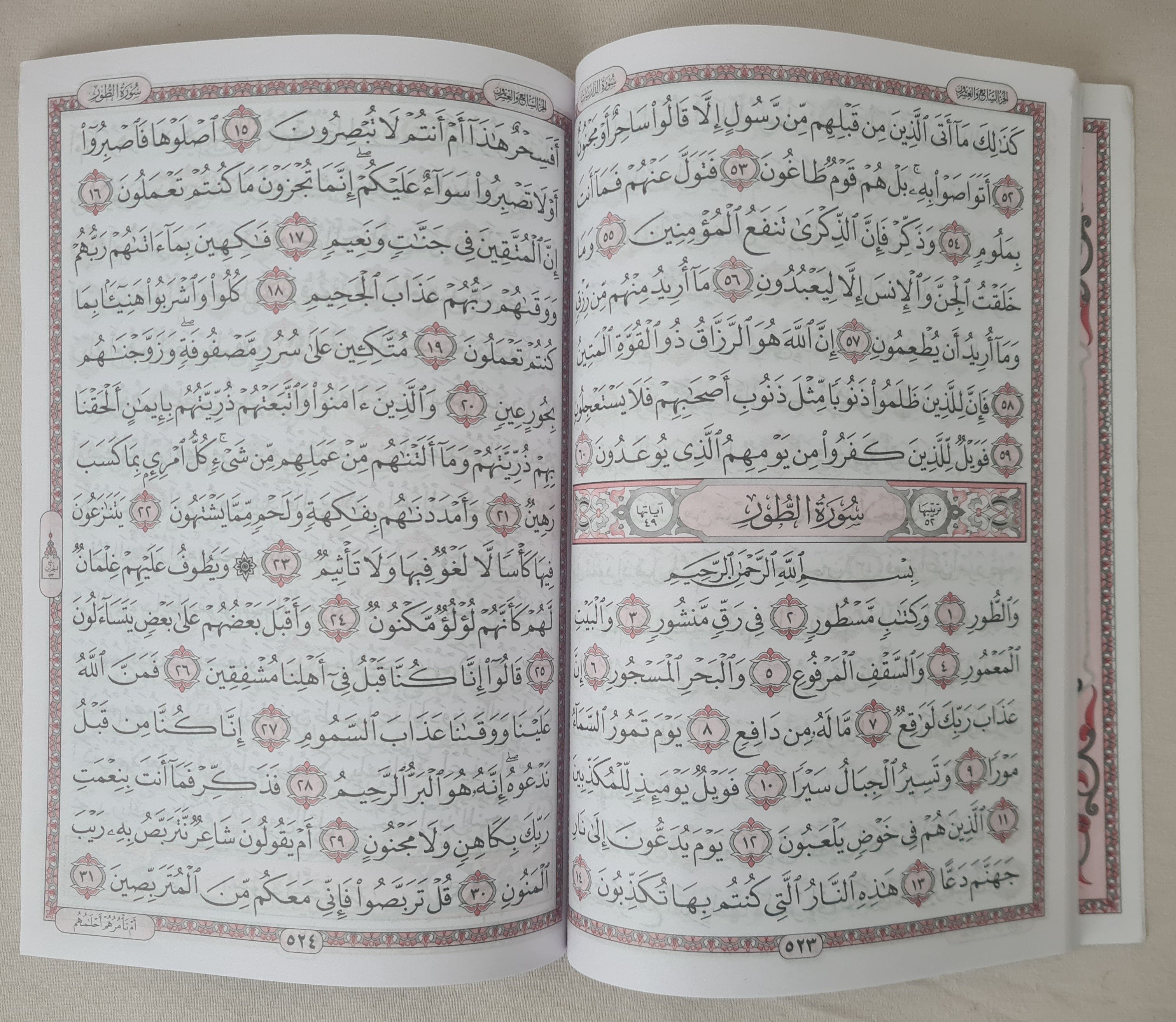 القرآن الكريم، سورة يس، الربع الأخير
