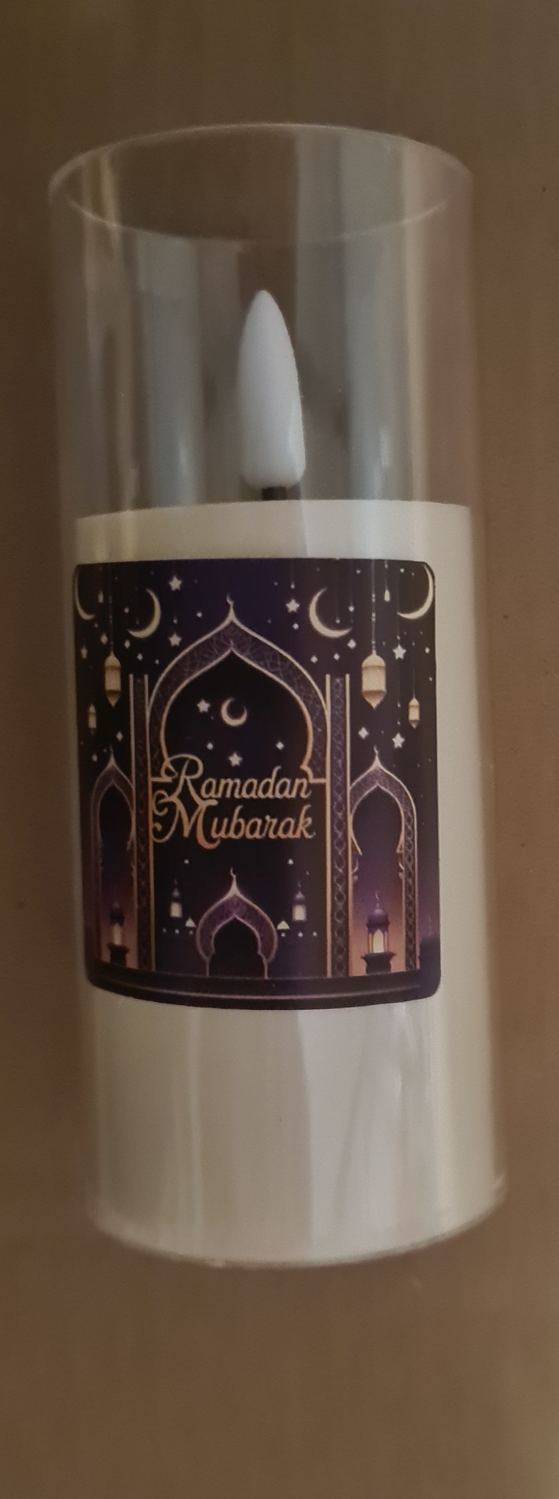 Ramadan LED Kerze Sticker
