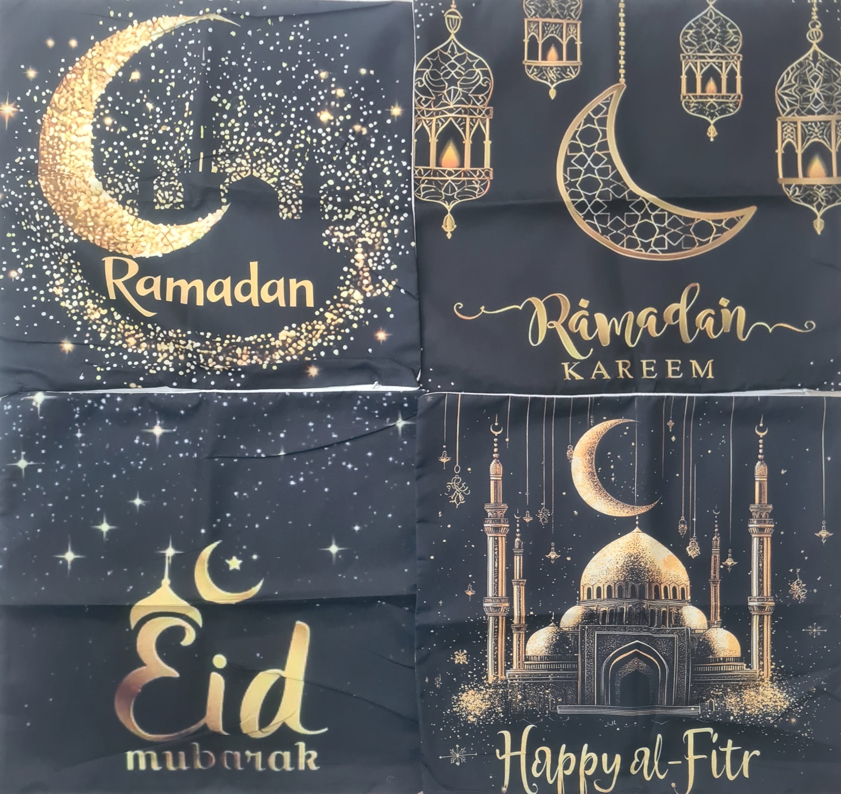 1 Stück Kissenbezüge Ramadan 45x45 cm