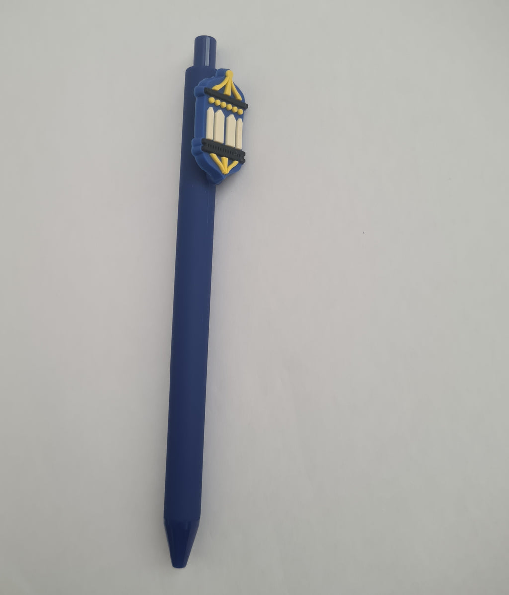 Ramadan Stift blauer Kugelschreiber 2D Charachter