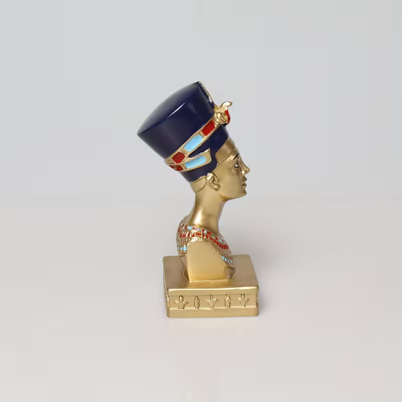 Ägyptische Figur Königin Nefertiti, Einzigartiges Geschenk, Reisesouvenir, Luxuriöse