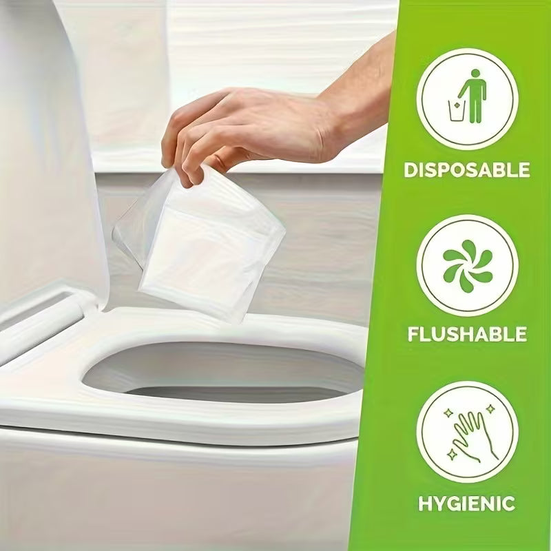10 Stücke Toilettenbezüge für Hajj, Reise, öffentliche Toiletten, Krankenhäuser und Hotel
