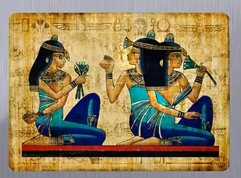 Kühlschrankmagneten im ägyptischen 2D Plastik Antiker Ägypten Kühlmagnet
