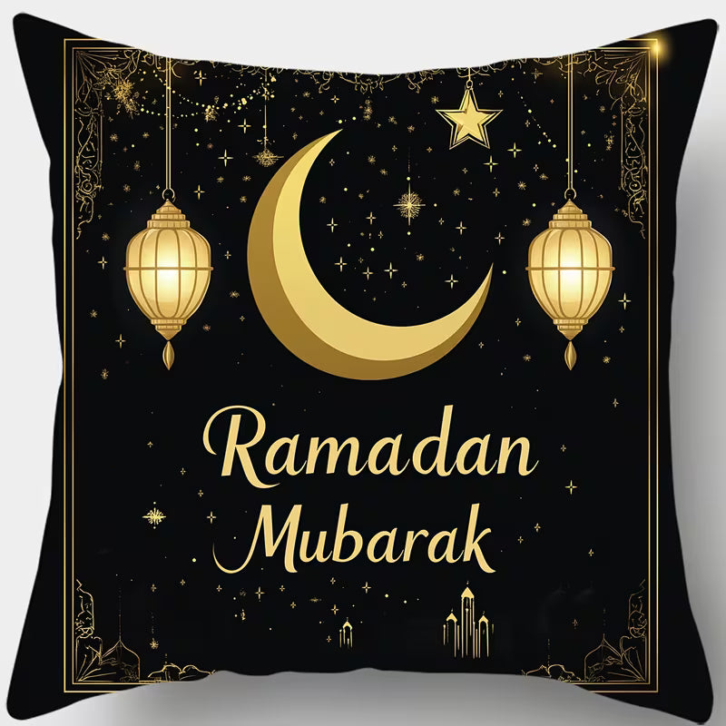 1 Stück Kissenbezüge Ramadan 45x45 cm