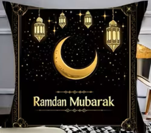 1 Stück Kissenbezüge Ramadan 45x45 cm