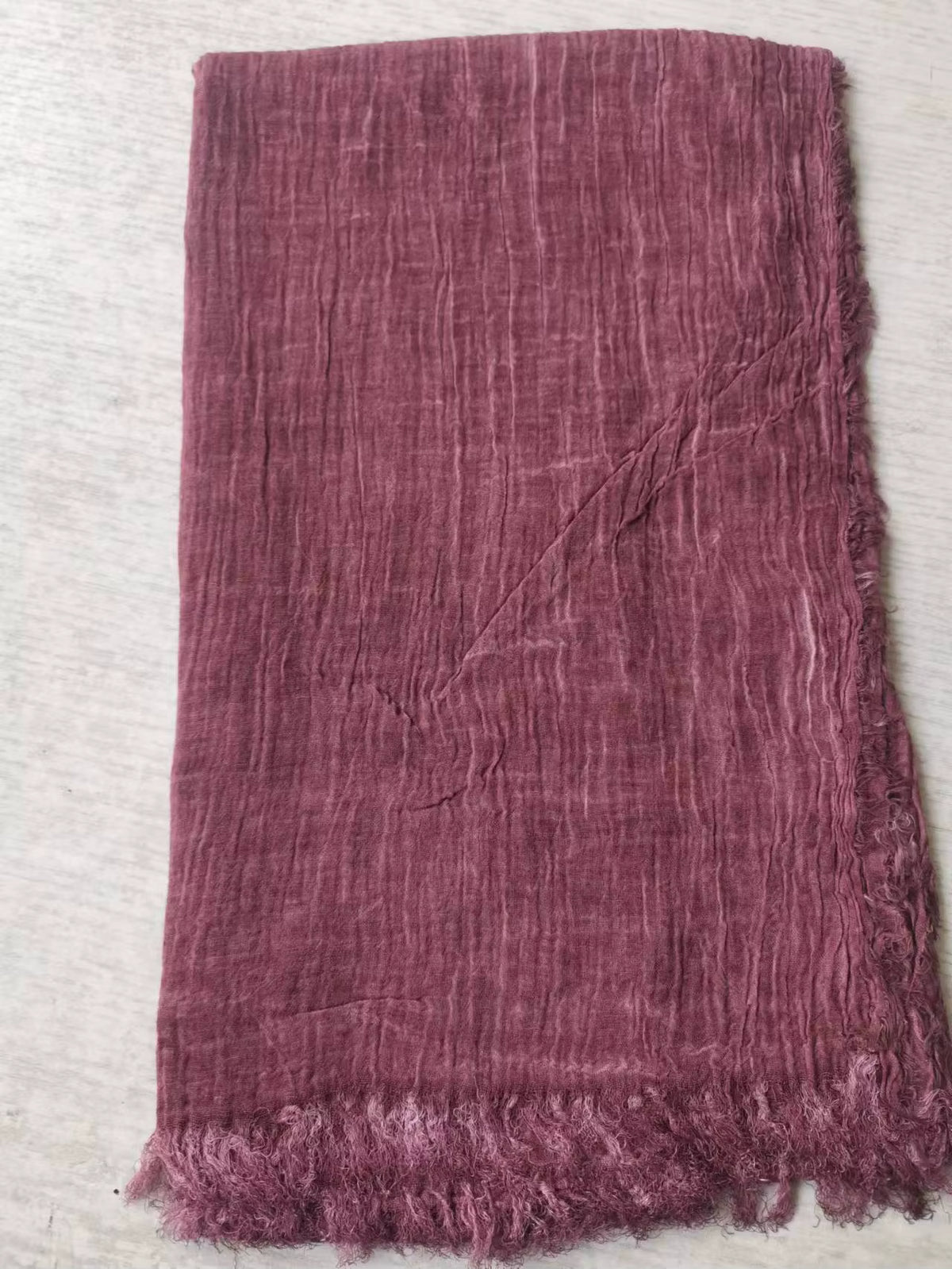 Coming soon Modal Crinkle Hijab Schal Kopftuch„Thailandi“ – Langer, weicher Damen-Schal 180 × 70 cm