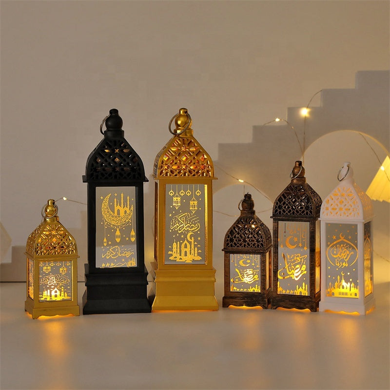 Coming soon Ramadan Lantern LED EID Mubarak – Decorative Moon & Star Lantern – 23 cm