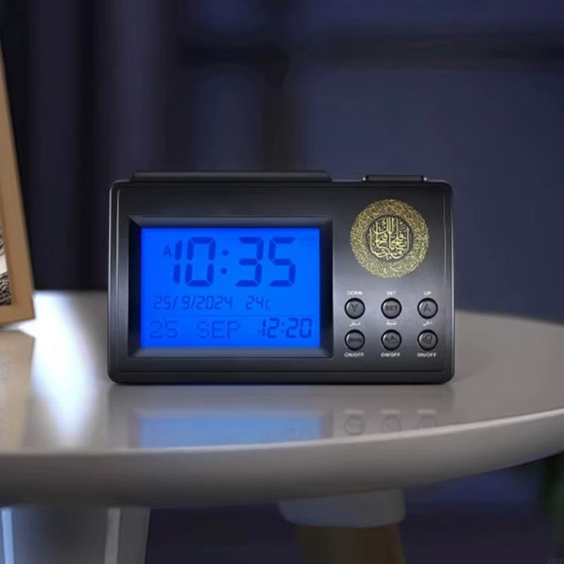 azan Uhr al harammen Azan clock für Tisch, Adhan, Athan