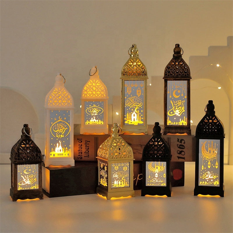 Coming soon Ramadan Lantern LED EID Mubarak – Decorative Moon & Star Lantern – 23 cm