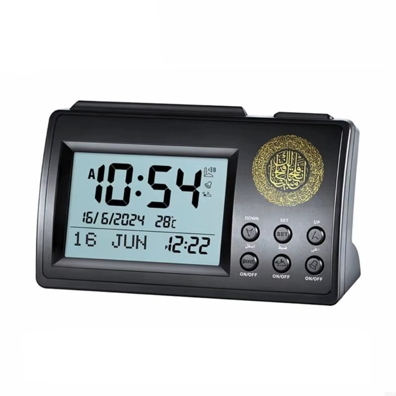 azan Uhr al harammen Azan clock für Tisch, Adhan, Athan
