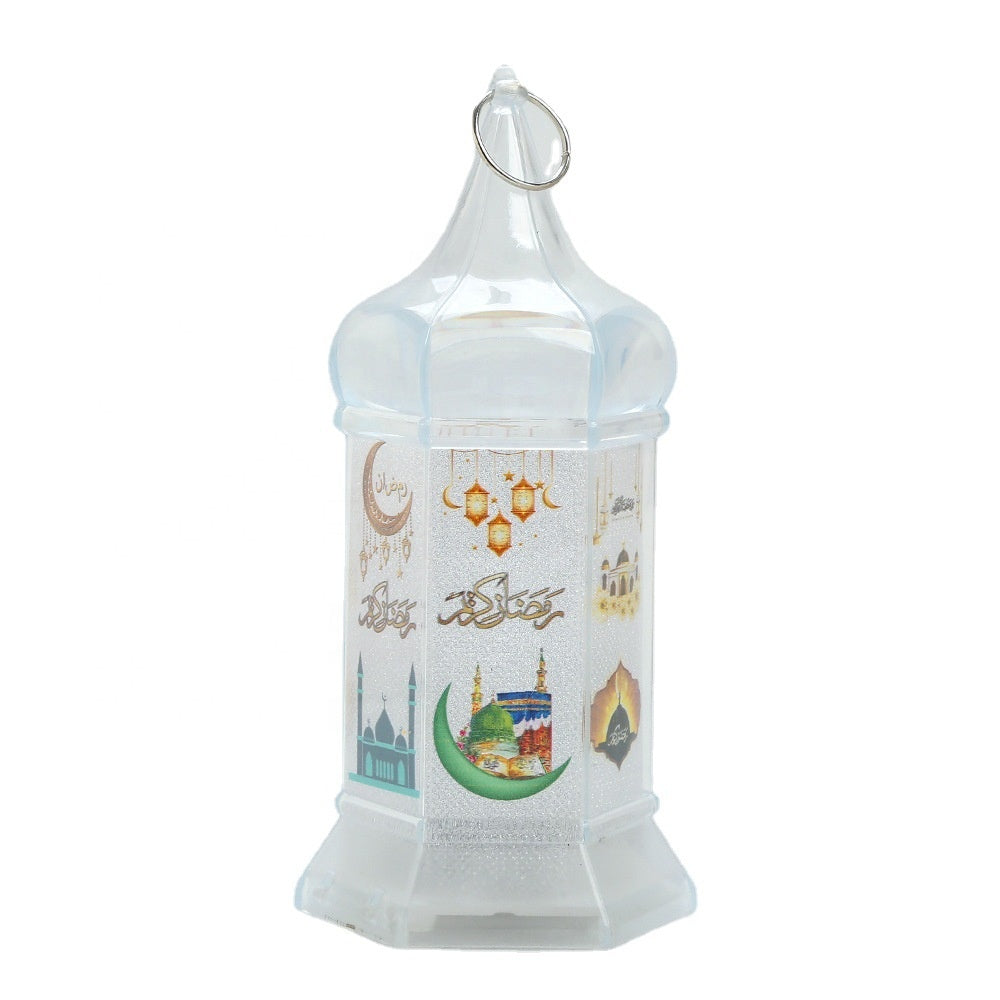 Coming soon Orientalische Ramadan Laterne mit LED-Kerze – Islamische Dekolaterne für Eid Mubarak, Ramadan