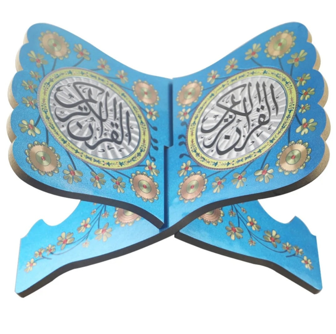 Coming soon Koran Buchständer aus Holz – Ramadan & Eid Mubarak Dekoration – 19 × 29 cm
