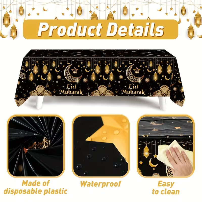 Eid Plastik Tischdeko