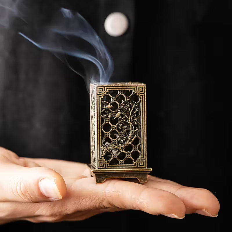حامل/ستاند بخور معدني للأقماع أو الأعواد