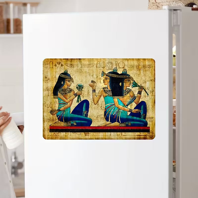 Kühlschrankmagneten im ägyptischen 2D Plastik Antiker Ägypten Kühlmagnet