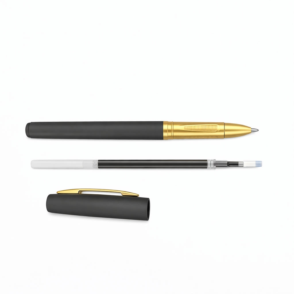 Schwarze Gelstifte, Großvolumige Gelstifte, 0,7 mm Breite Spitze, Ideal für Geschenk, Geschäft, Büro Unterschriften Stift