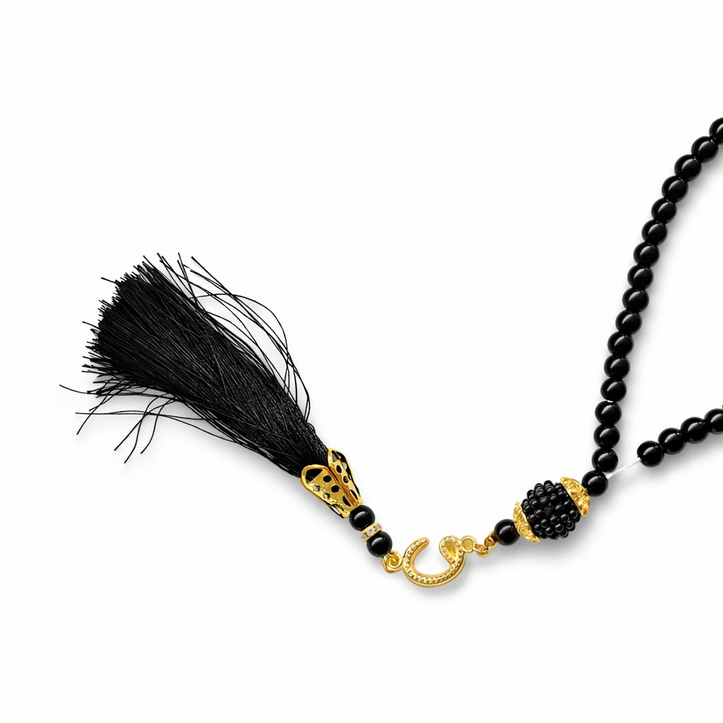 Gebetkette 99 Perlen in Geschenkbox Sibha, Tasbih