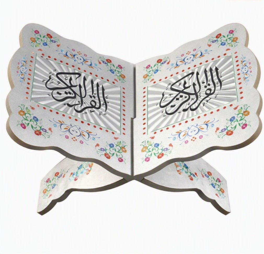 Coming soon Koran Buchständer aus Holz – Ramadan & Eid Mubarak Dekoration – 19 × 29 cm