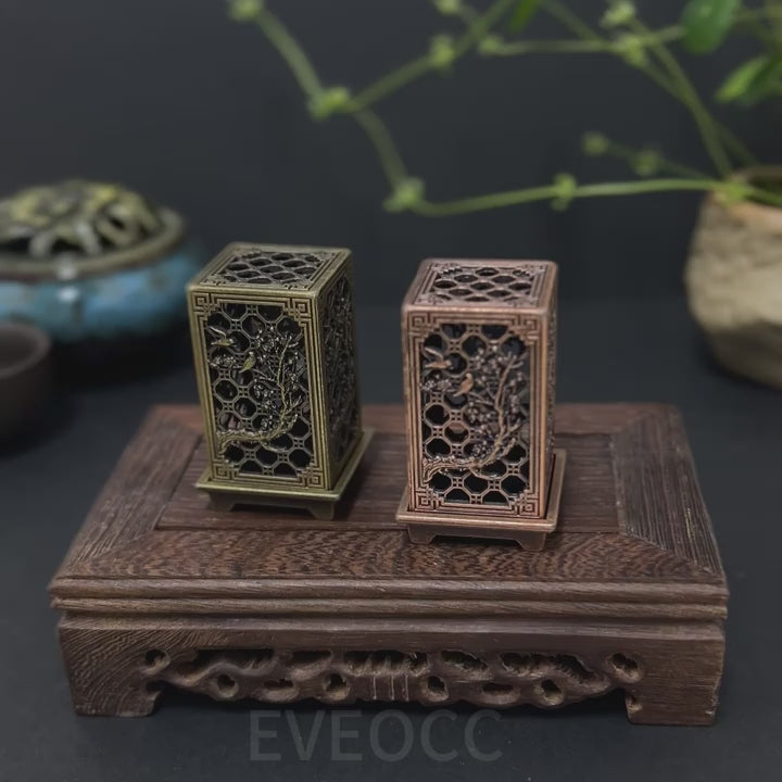 حامل/ستاند بخور معدني للأقماع أو الأعواد
