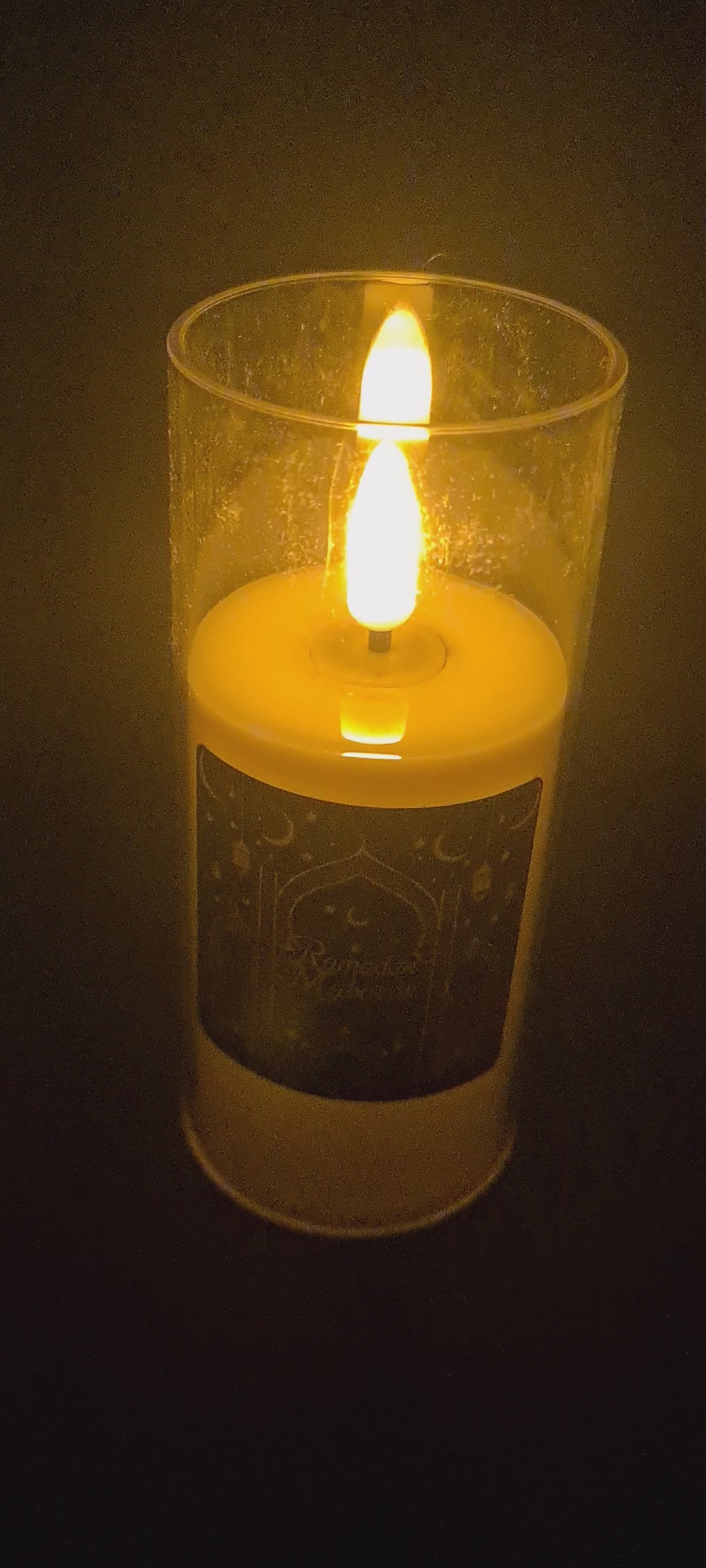Ramadan LED Kerze Sticker